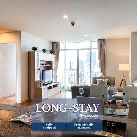Downtown View 65 Sqm - Ultra Fast Wifi - Sathorn Apartment
