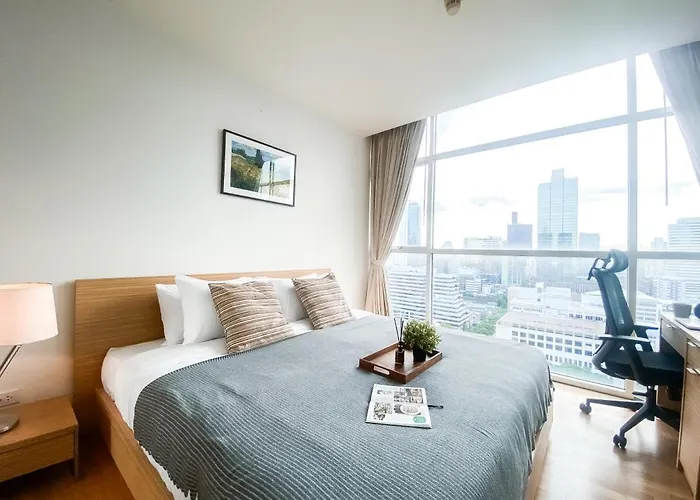 Downtown View 65 Sqm - Ultra Fast Wifi - Sathorn *